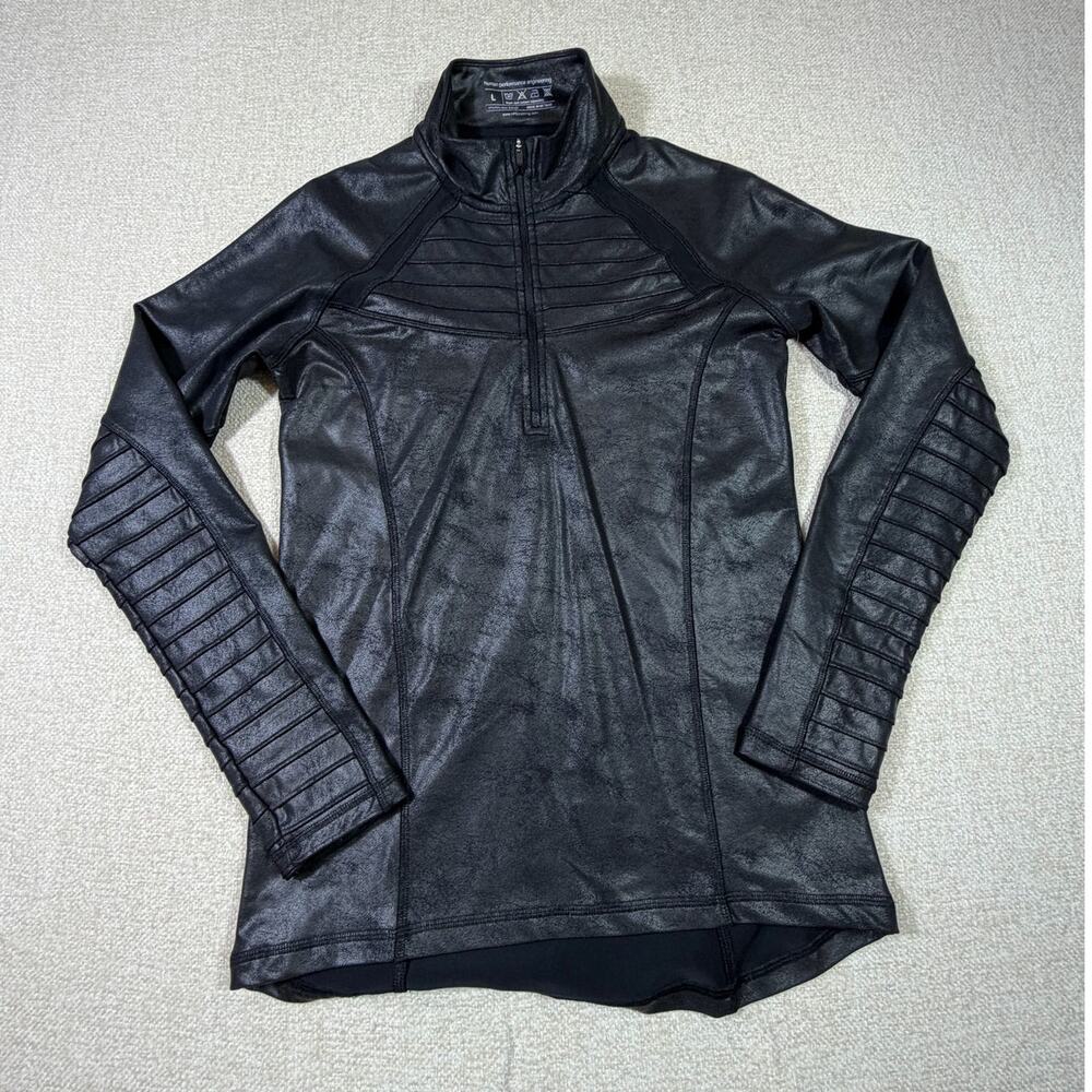NWT Human Performance Engineering Men Large Black Motorcycle Tech Wear Jacket